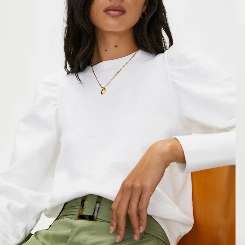 Little Moon Bonbon sweatshirt-white